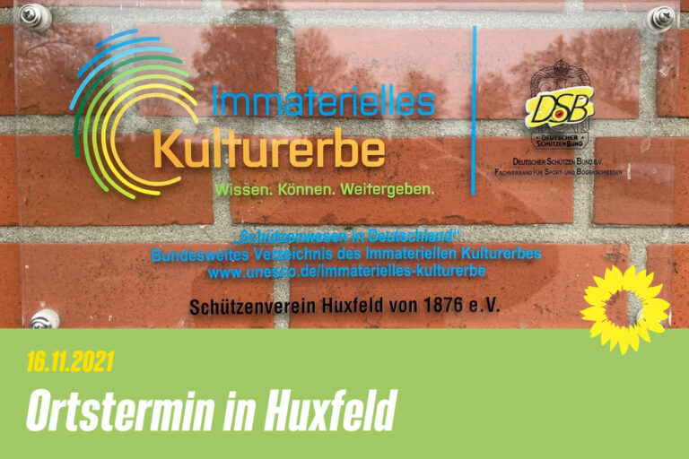 Ortstermin in Huxfeld