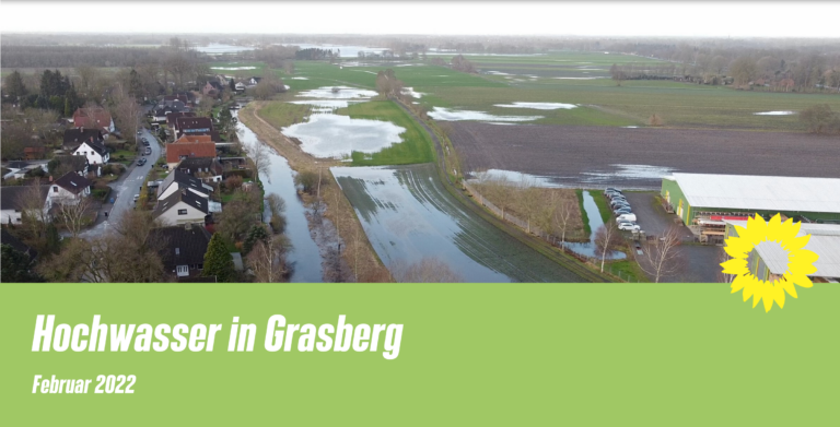 Hochwasser in Grasberg