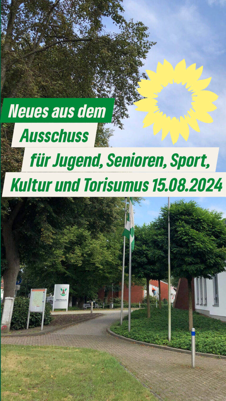 Neues aus dem Ausschuss für Jugend, Senioren, Sport, Kultur und Tourismus