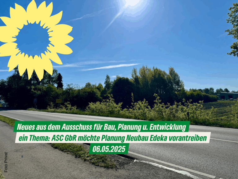 Neues aus dem Ausschuss für Bau, Planung und Entwicklung