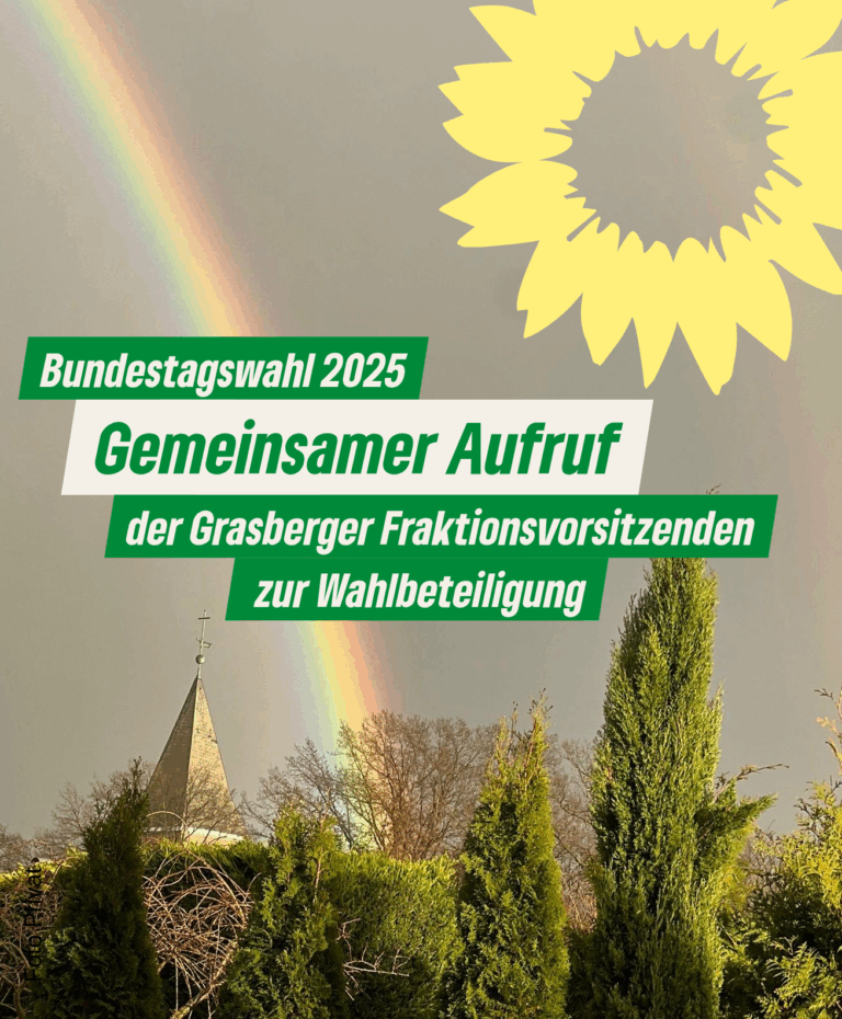 Bundestagswahl 2025 : Gemeinsamer Aufruf der Grasberger Fraktionsvorsitzenden zur Wahlbeteiligung