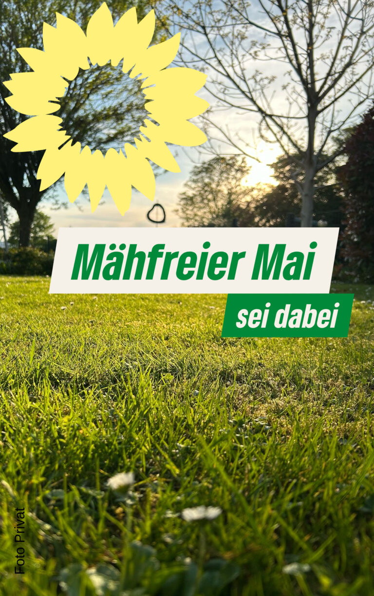 Mähfreier Mai-sei dabei!