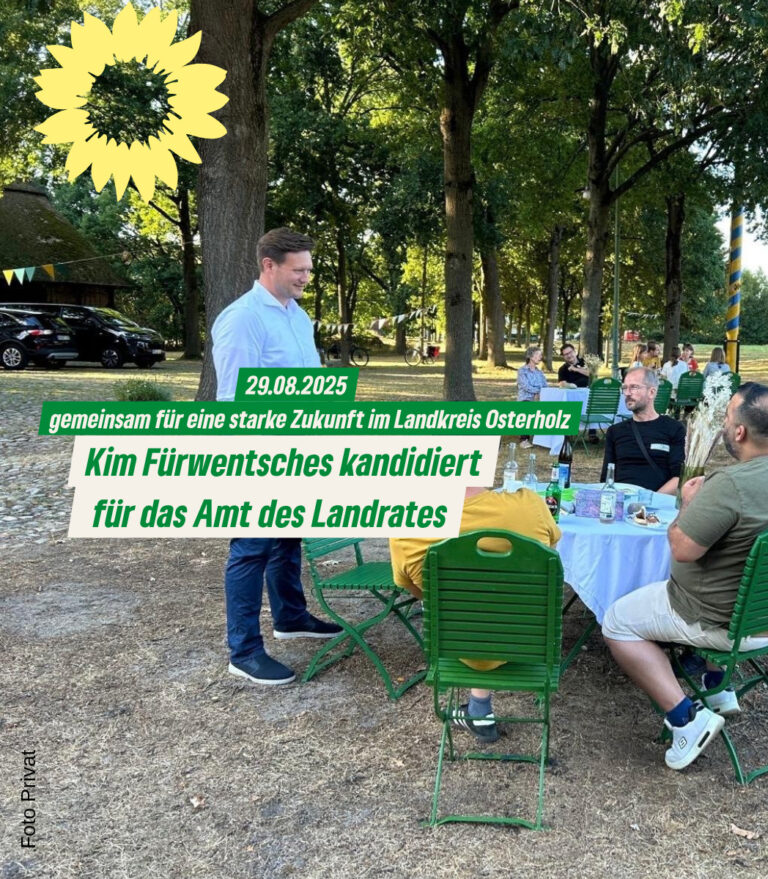 Gemeinsam für eine starke Zukunft: Unterstützung für Kim Fürwentsches im Rennen um das Amt des Landrates