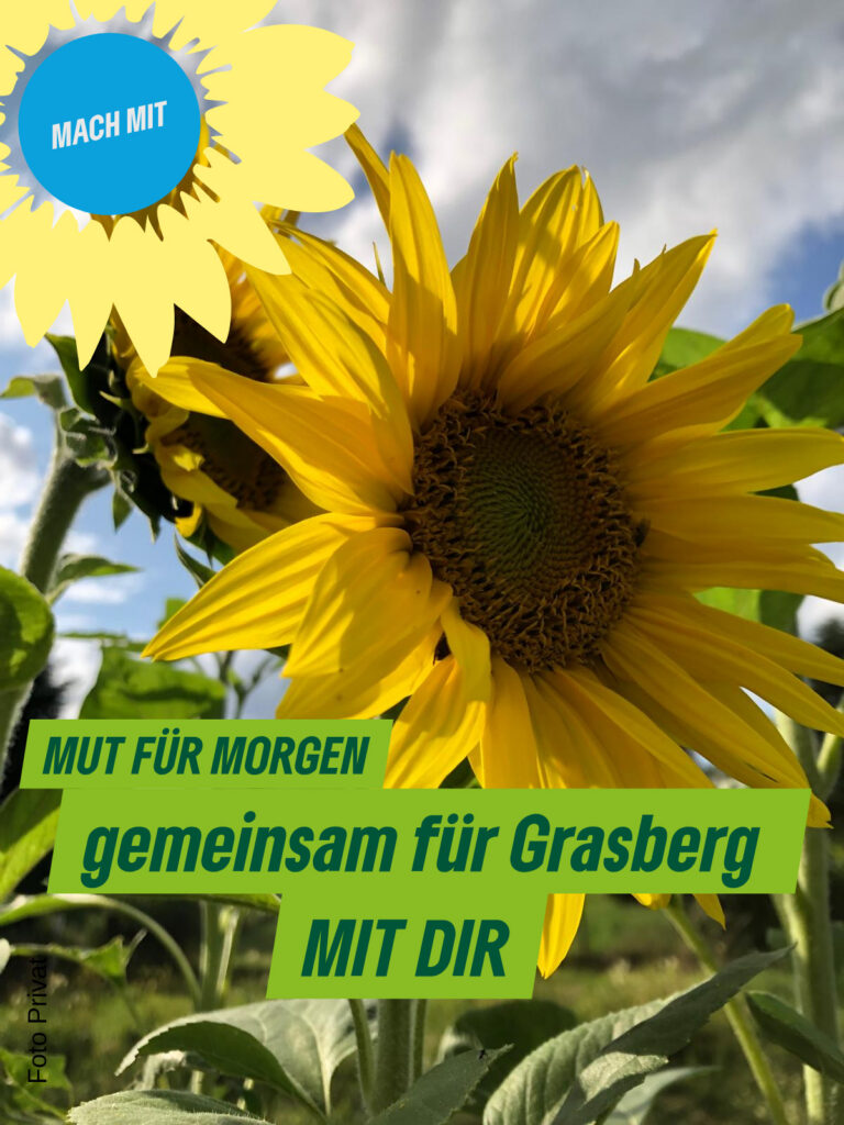 Mit MUT FÜR MORGEN – gemeinsam für Grasberg – MIT DIR!