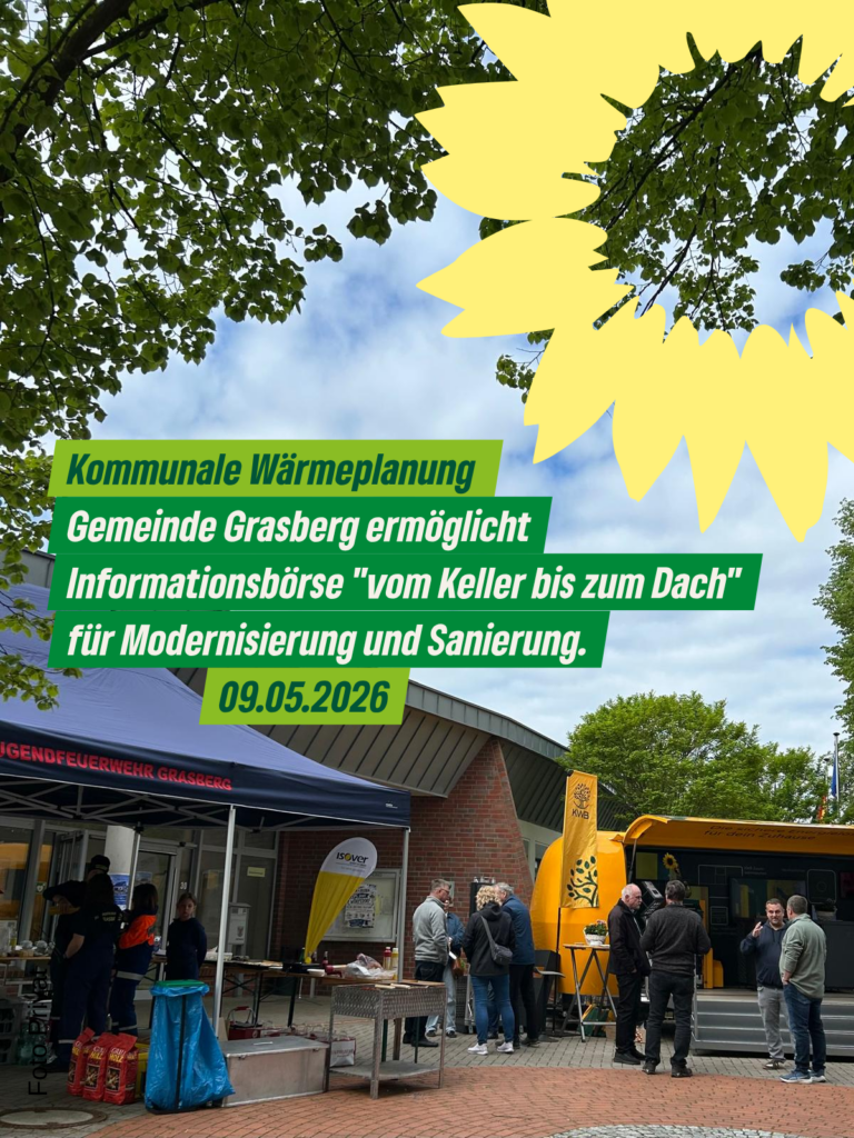 Kommunale Wärmeplanung: Informationsbörse „vom Keller bis zum Dach“ für Modernisierung und Sanierung