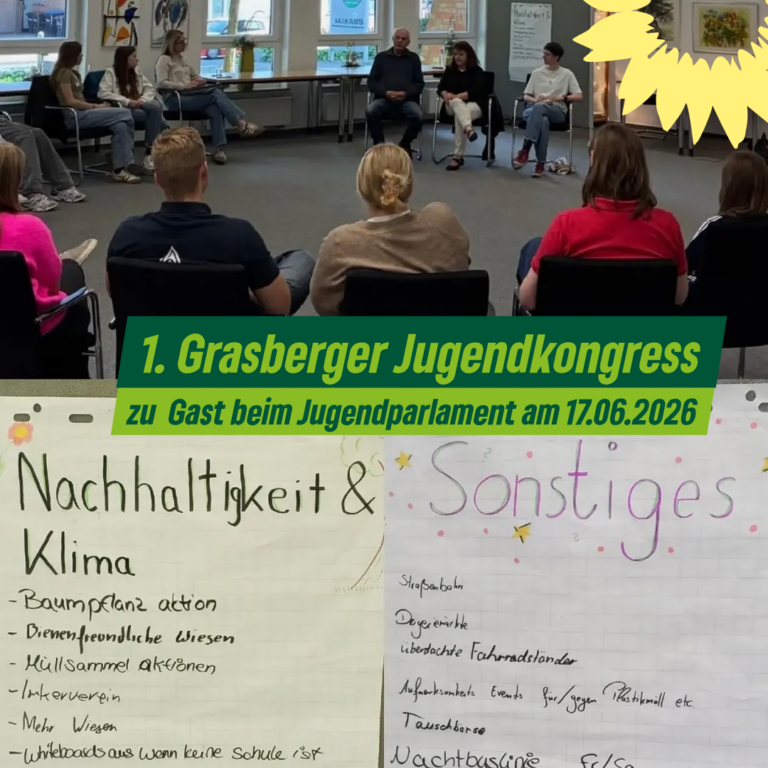 1. Grasberger Jugendkongress /zu Gast beim Jugendparlament