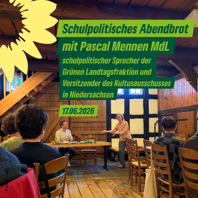 Schulpolitisches Abendbrot mit Pascal Mennen MdL