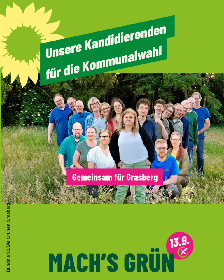 Unsere Kandidierenden für den Gemeinderat und den Kreistag