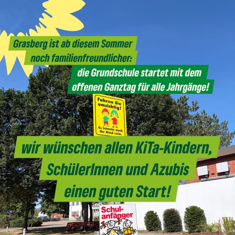 Besonderer Schulstart in Grasberg